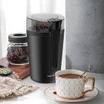 Aigostar Electric Coffee Grinder with Stainless Steel Blades