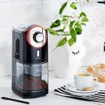 Melitta Molino Electric Coffee Grinder - Black/Red