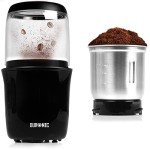 Duronic Electric Coffee Grinder with Stainless Steel Blades