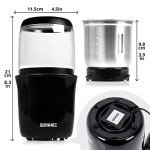Duronic Electric Coffee Grinder with Stainless Steel Blades