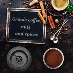 Duronic Electric Coffee Grinder with Stainless Steel Blades