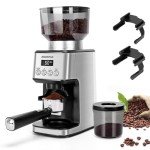 Aigostar Electric Conical Burr Coffee Grinder