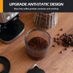 Aigostar Electric Conical Burr Coffee Grinder