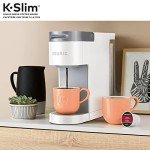 Keurig K-Slim Single Serve Coffee Maker, White