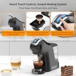 5-in-1 Espresso Coffee Machine for Capsules & Pods