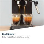 Beko CaffeExperto Manual Espresso Machine with Frother