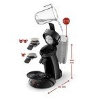 Philips Senseo Black Pod Coffee Machine 1450W