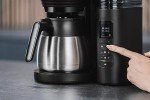 Melitta Coffee Machine with Ceramic Grinder and Timer