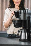 Melitta Coffee Machine with Ceramic Grinder and Timer