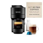 Nespresso Vertuo Pop Coffee Machine, Liquorice Black