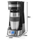 Ex-Pro Single Serve Coffee Maker with Travel Mug