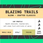 Blazing Trails Whole Bean Dark Roast Coffee