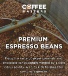Espresso Master Medium Dark Roast Coffee Beans 1kg