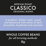 Caffè Nero Classico Medium Roast Whole Coffee Beans