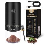 MOVNO Portable Electric Coffee Grinder with 40 Settings
