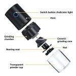 VECH Portable Electric Burr Coffee Grinder