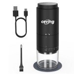 Portable Battery Coffee Grinder with 38 Settings