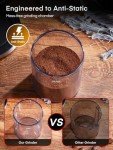 Electric Conical Burr Coffee Grinder with 35 Settings