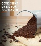 Homtone Adjustable Electric Coffee Grinder, 51 Settings