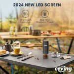 Portable Battery Coffee Grinder with 38 Settings