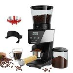 Digital Touchscreen Burr Coffee Grinder with 30 Settings