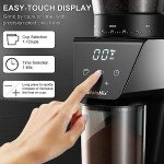 Digital Touchscreen Burr Coffee Grinder with 30 Settings