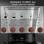 Digital Touchscreen Burr Coffee Grinder with 30 Settings