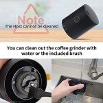 Portable Electric Burr Coffee Grinder - USB Rechargeable