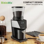 Digital Touchscreen Burr Coffee Grinder with 30 Settings