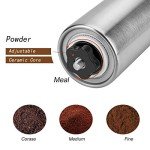 UNIFUN Adjustable Burr Coffee Grinder – Compact & Portable