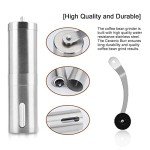UNIFUN Adjustable Burr Coffee Grinder – Compact & Portable