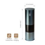 MiiCoffee Portable Electric Burr Grinder - USB-C