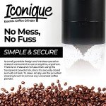 Automatic Portable Coffee Grinder with Burr and USB-C