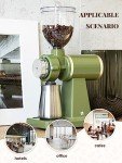 Huanyu 250G Electric Coffee Bean Grinder - Green