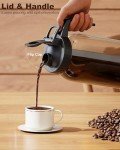 64oz Cold Brew Coffee Maker with Stainless Steel Filter