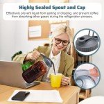 64oz Cold Brew Coffee Maker with Filter & Handle