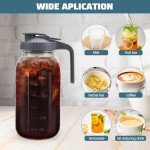 64oz Cold Brew Coffee Maker with Filter & Handle