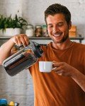 64oz Cold Brew Coffee Maker with Stainless Steel Filter