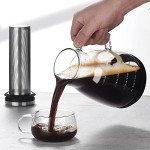 Beowanzk 960ml Portable Iced Coffee Maker