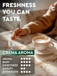 Carraro Crema Aroma Dark Roast Coffee Beans 1kg