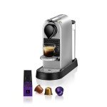 Nespresso KRUPS Citiz Silver Pod Coffee Machine