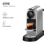 Nespresso KRUPS Citiz Silver Pod Coffee Machine
