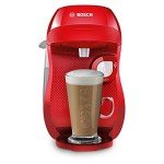 Bosch TASSIMO HAPPY Coffee Machine - Red & White
