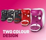 Bosch TASSIMO HAPPY Coffee Machine - Red & White