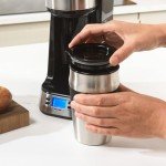 Salter One-Cup Digital Coffee Maker with Travel Mug