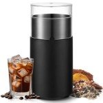 Electric Coffee Grinder - Quick 30-Second Grinding