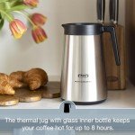 Moccamaster KBGT Off-White Coffee Maker - 1.25L