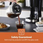 GEEPAS 1.5L Programmable Drip Coffee Maker