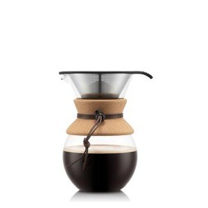 Bodum 34oz Pour Over Coffee Maker - Glass & Steel
