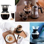 Bodum 34oz Pour Over Coffee Maker - Glass & Steel